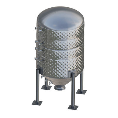 طراحی ماژولار مبادله گرما ژاکت شده SUS304 مواد مقاوم به خوردگی با مقاومت پایین